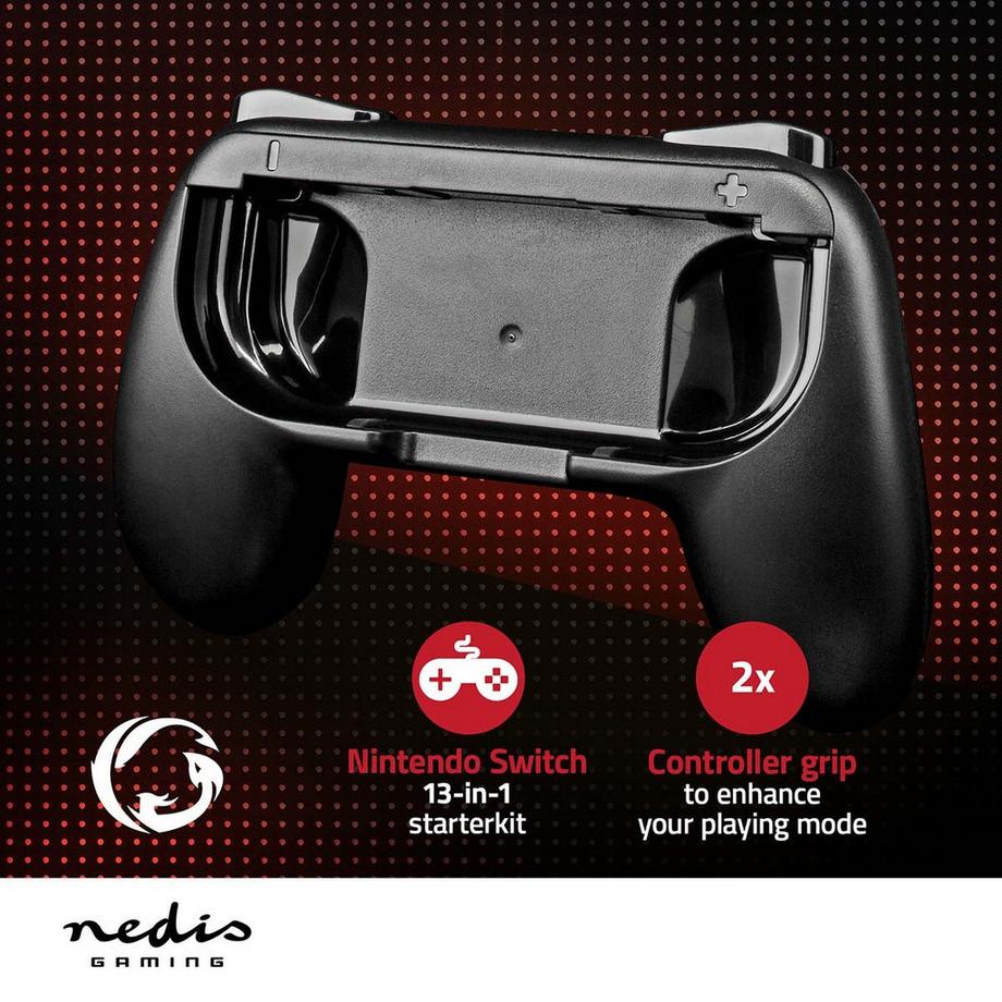 Nedis  Kit de démarrage de jeu | Compatible avec : Nintendo Switch (OLED) | 13-en-1 