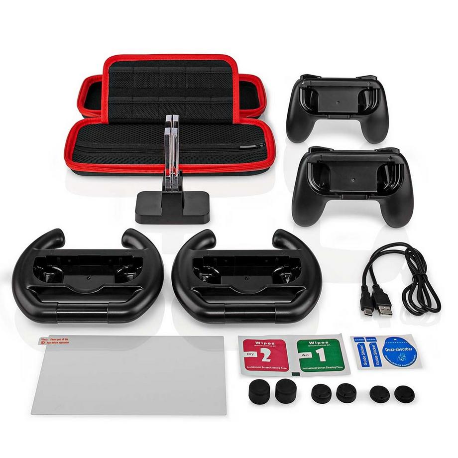 Nedis  Kit de démarrage de jeu | Compatible avec : Nintendo Switch (OLED) | 13-en-1 