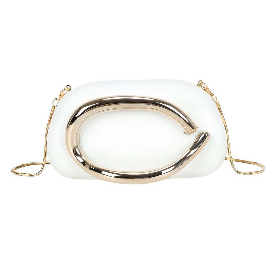 Clutch mit Metallgriff