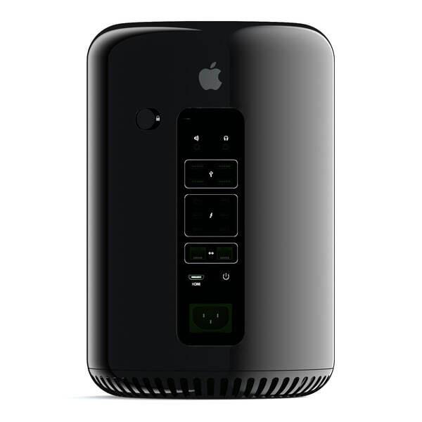 Apple  Reconditionné Mac Pro 2013 Xeon 3,7 Ghz 64 Go 1 To SSD Noir Très Bon Etat 