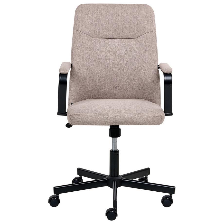 Beliani Sedia da ufficio en Tessuto  CAROGA  