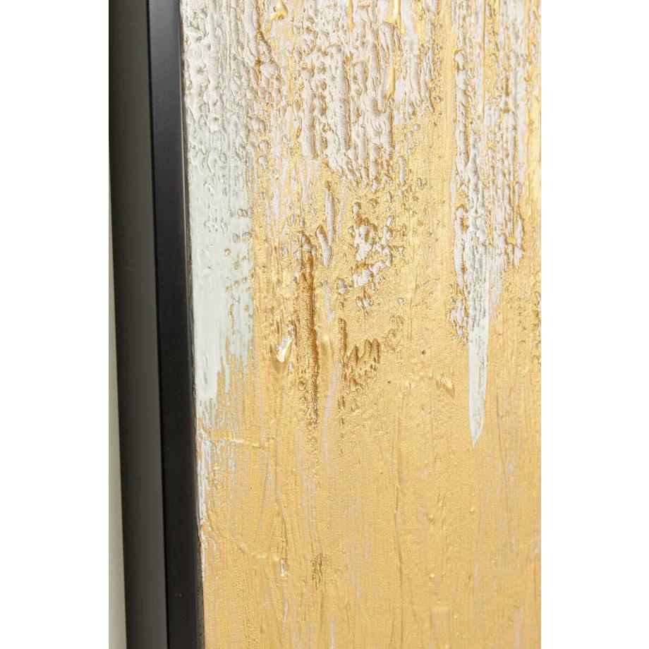 KARE Design Quadro con cornice Astratto bianco 80x120  