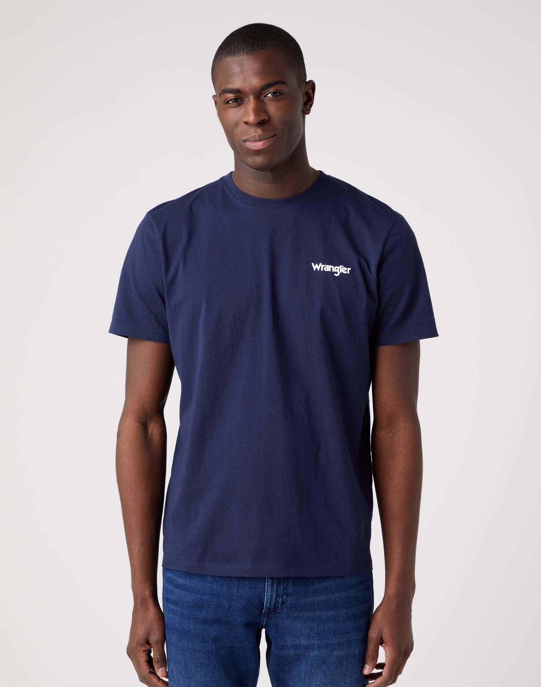 Image of T-shirts 2pack Sign Off Tee Herren Blau L