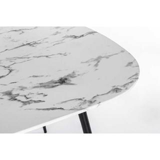 mutoni Couchtisch Marble oval 110x50  