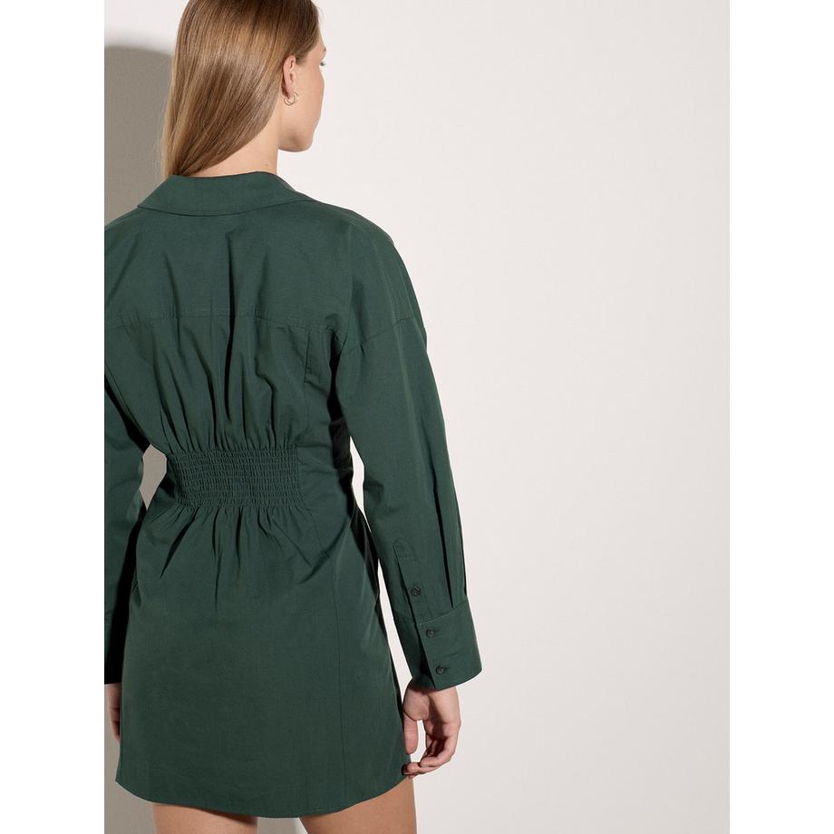 APRICOT Mini-robe chemise smockée  
