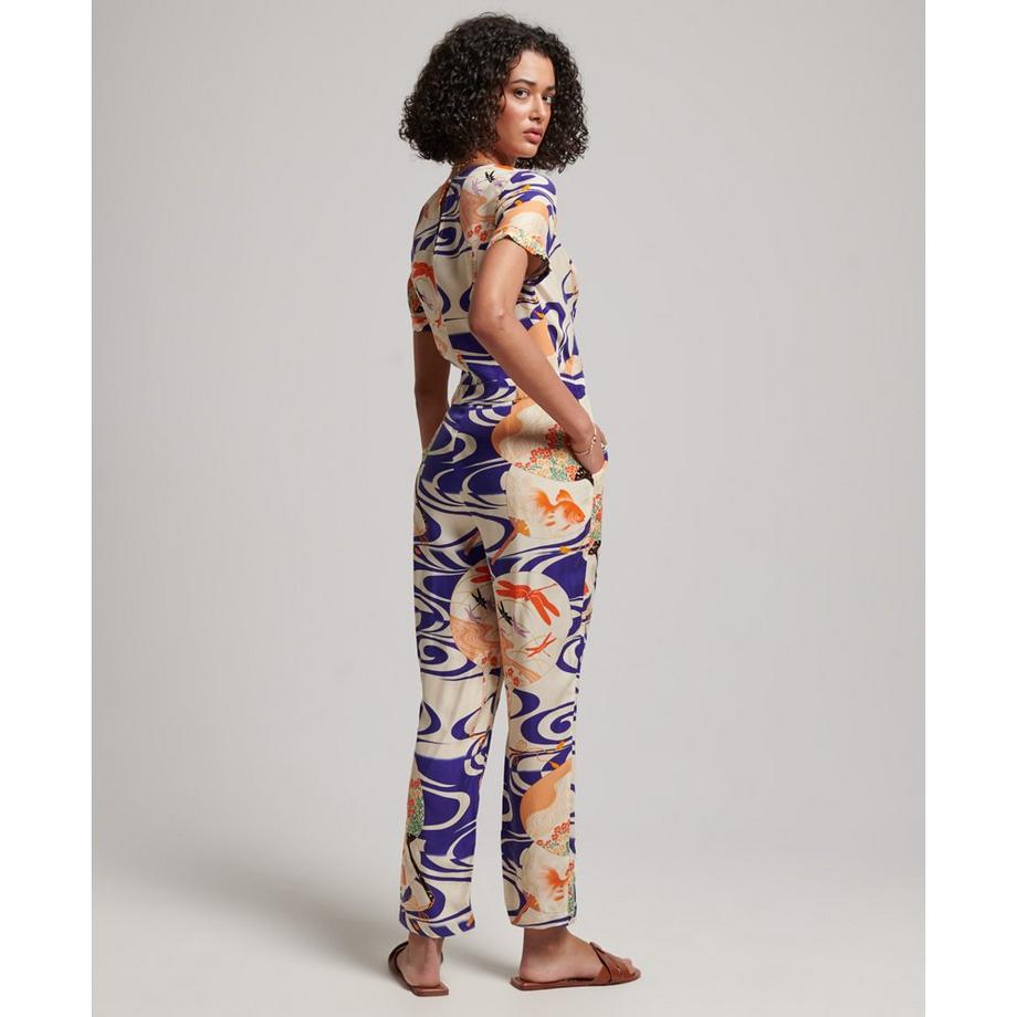 Superdry  gewebte kombi-hose damen vintage 