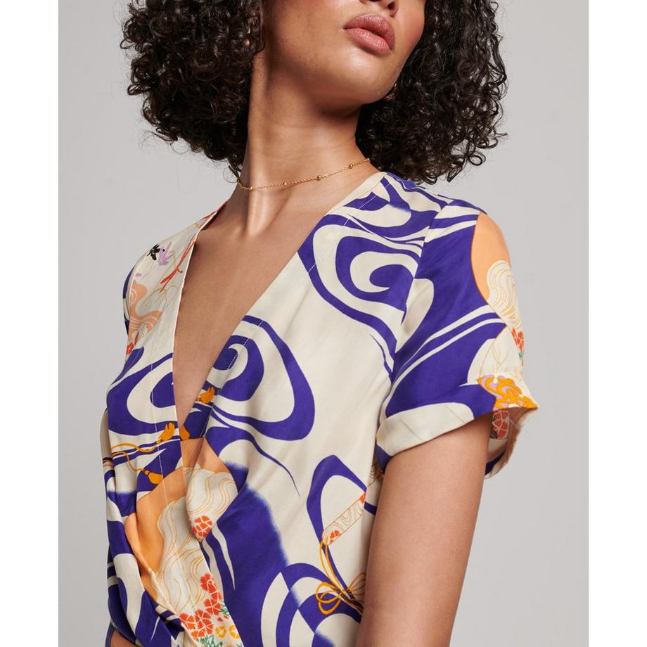 Superdry  gewebte kombi-hose damen vintage 