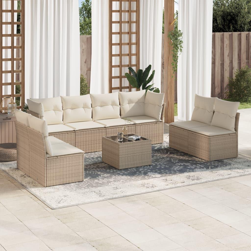 VidaXL Garten sofagarnitur poly-rattan  