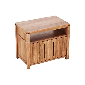 Mobile sotto lavabo 90 cm in Teak chiaro - SARATOK