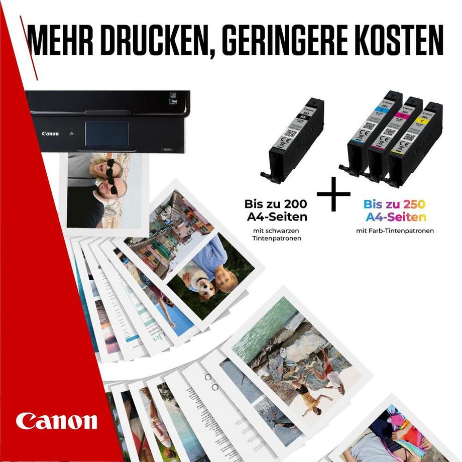 Canon  CANON Tinte 2106C006 CLI-581 Multipack + Papier 
