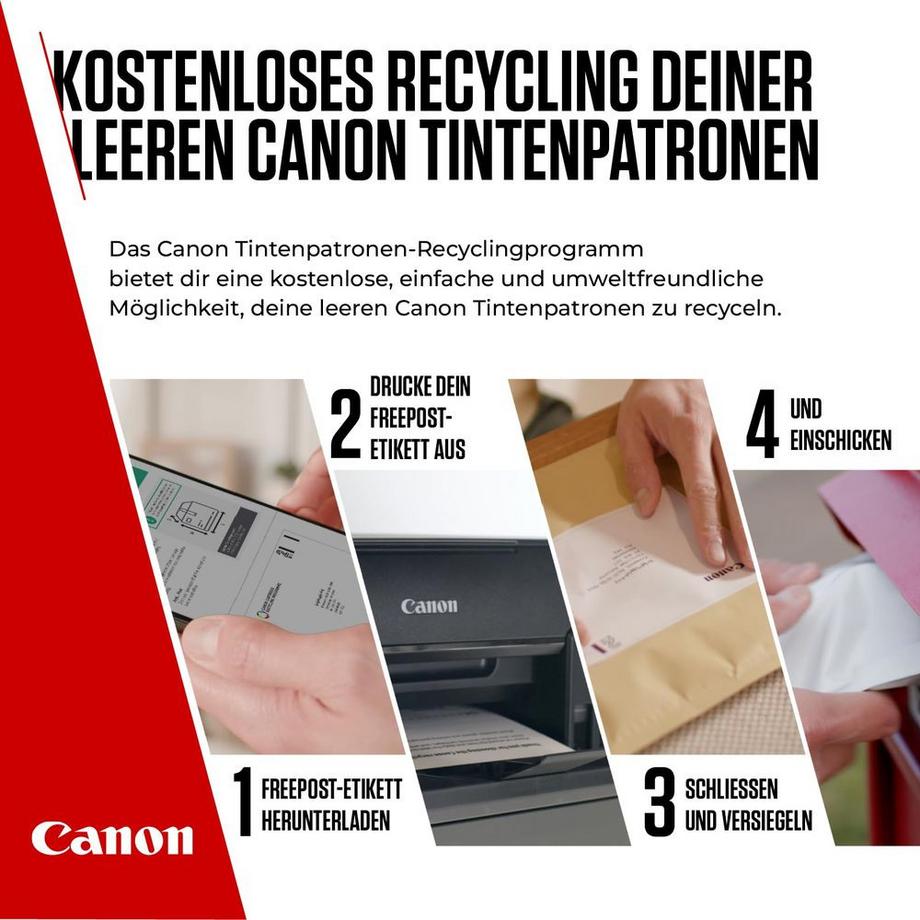 Canon  CANON Tinte 2106C006 CLI-581 Multipack + Papier 