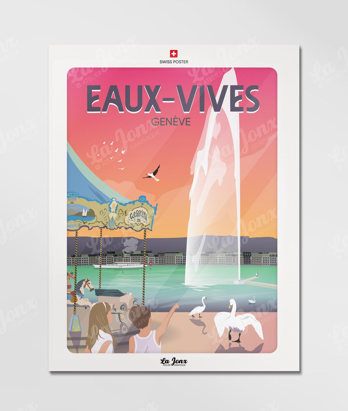 La-Jonx Eaux-Vives 23 - Poster  