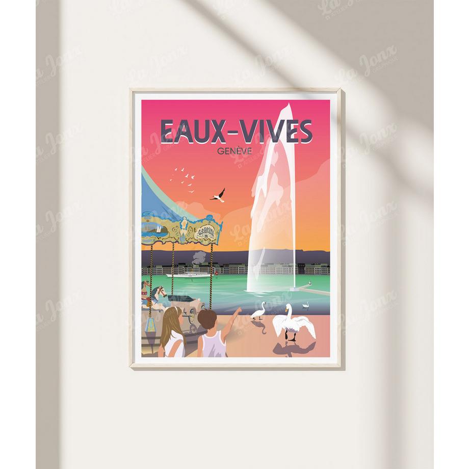 La-Jonx Eaux-Vives 23 - Poster  