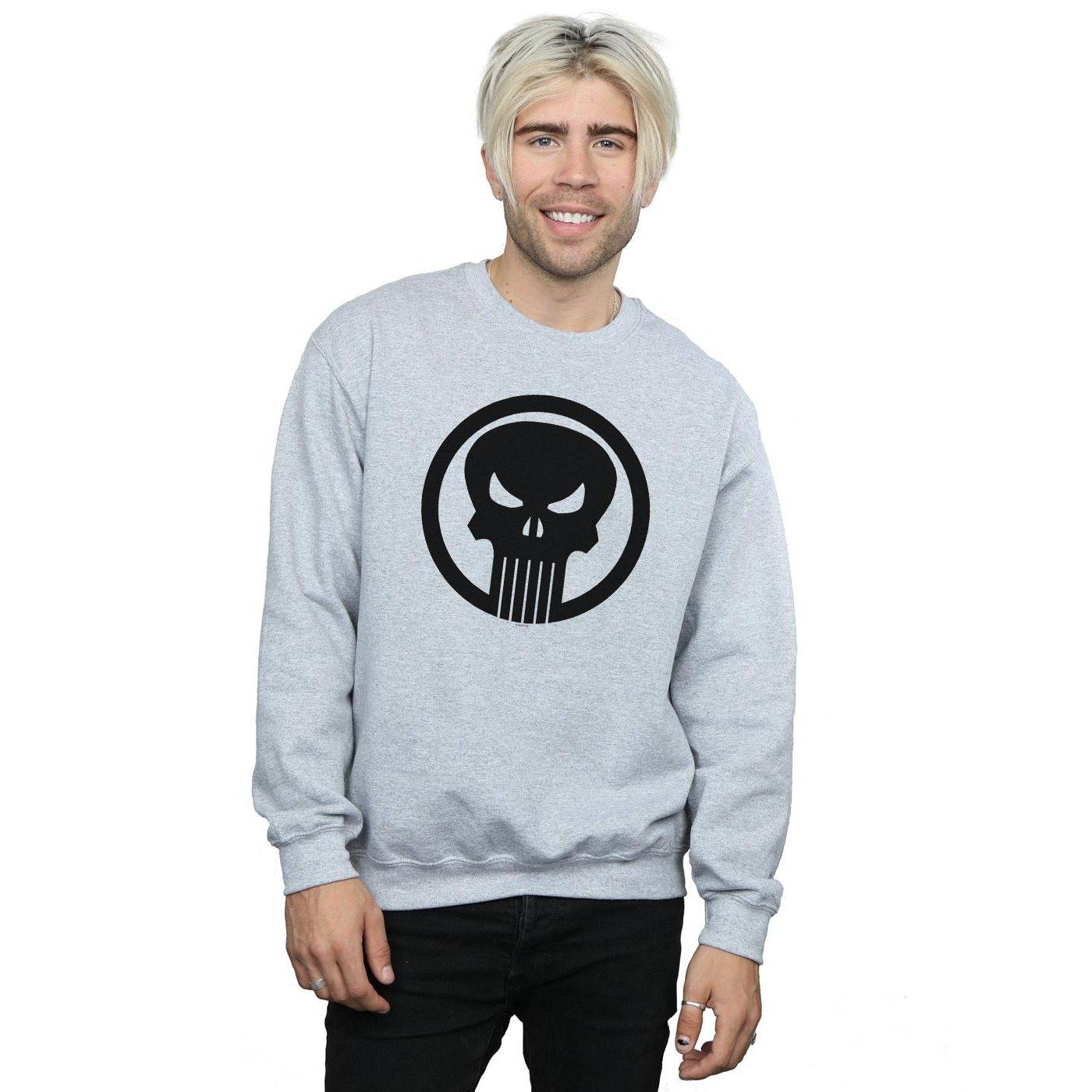 MARVEL  The Punisher Skull Circle Sweatshirt 