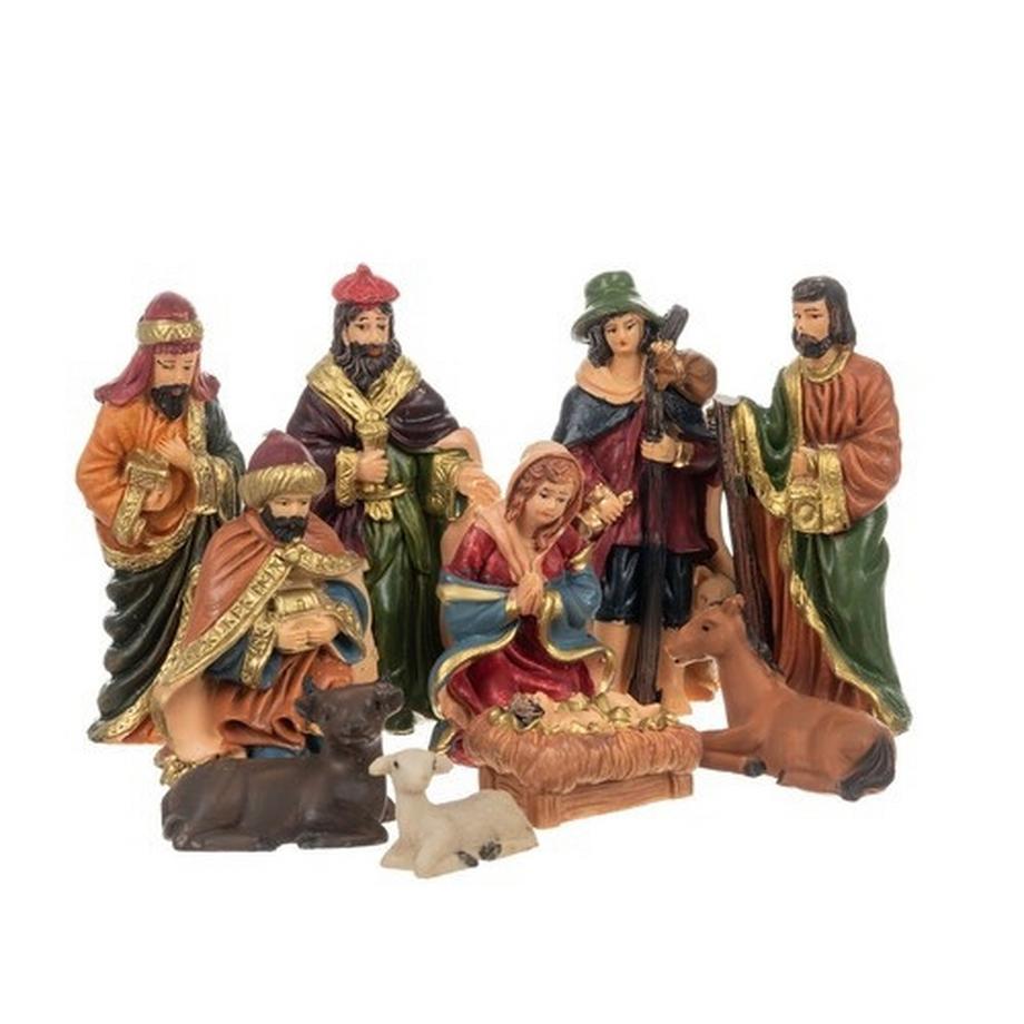 Ruhhy  Statuine natalizie per presepe - set da 10 Ruhhy 