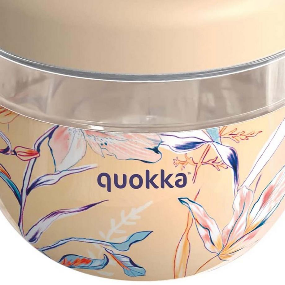 Quokka Contenitore Alimentare con Motivo Vintage Floreale 770ml con Coperchio  