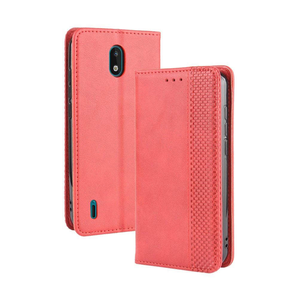 Cover-Discount  custodia Nokia 1.3 - Stand Flip Case rosso 