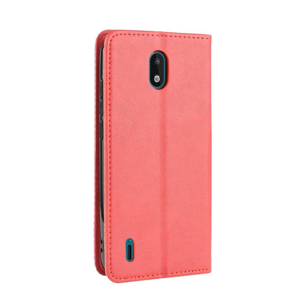 Cover-Discount  custodia Nokia 1.3 - Stand Flip Case rosso 