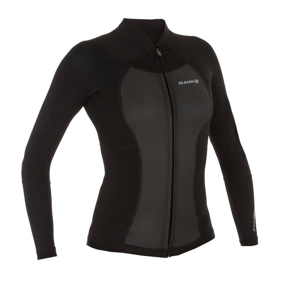 Top neoprene donna esperta zip 1,5 mm