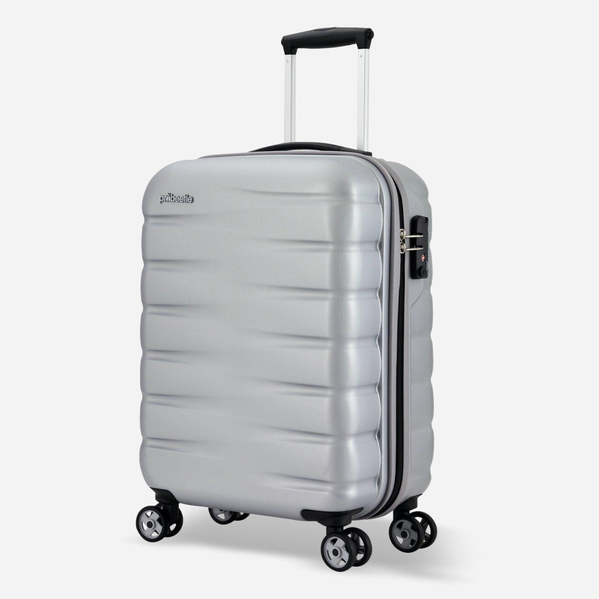 Image of Voyager Vii Handgepäck Koffer 4 Rollen Unisex Silber 55 CM