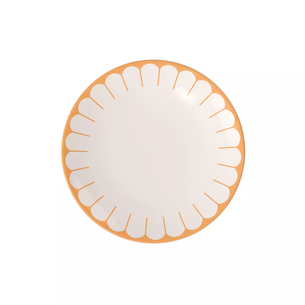 VILLEROY & BOCH Speiseteller 26,5cm FLEUR SOLEIL orange