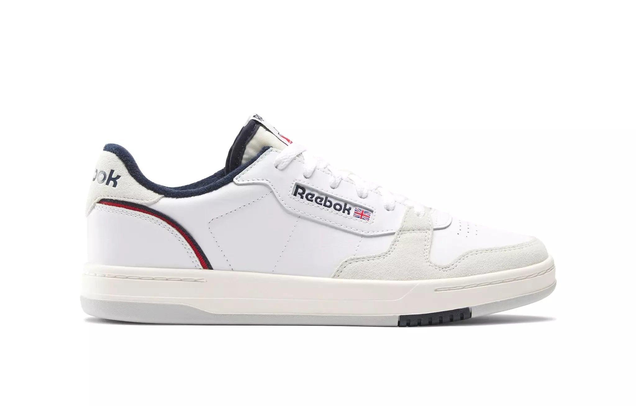 Image of Phase Court - Leder Sneaker Herren Weiss 40