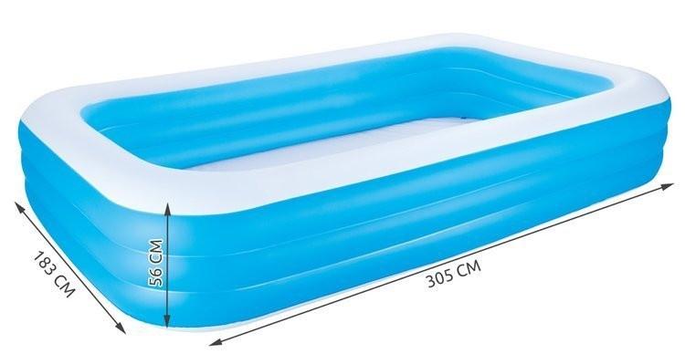 Bestway  Piscine gonflable 305x183x56cm - BESTWAY 54009 