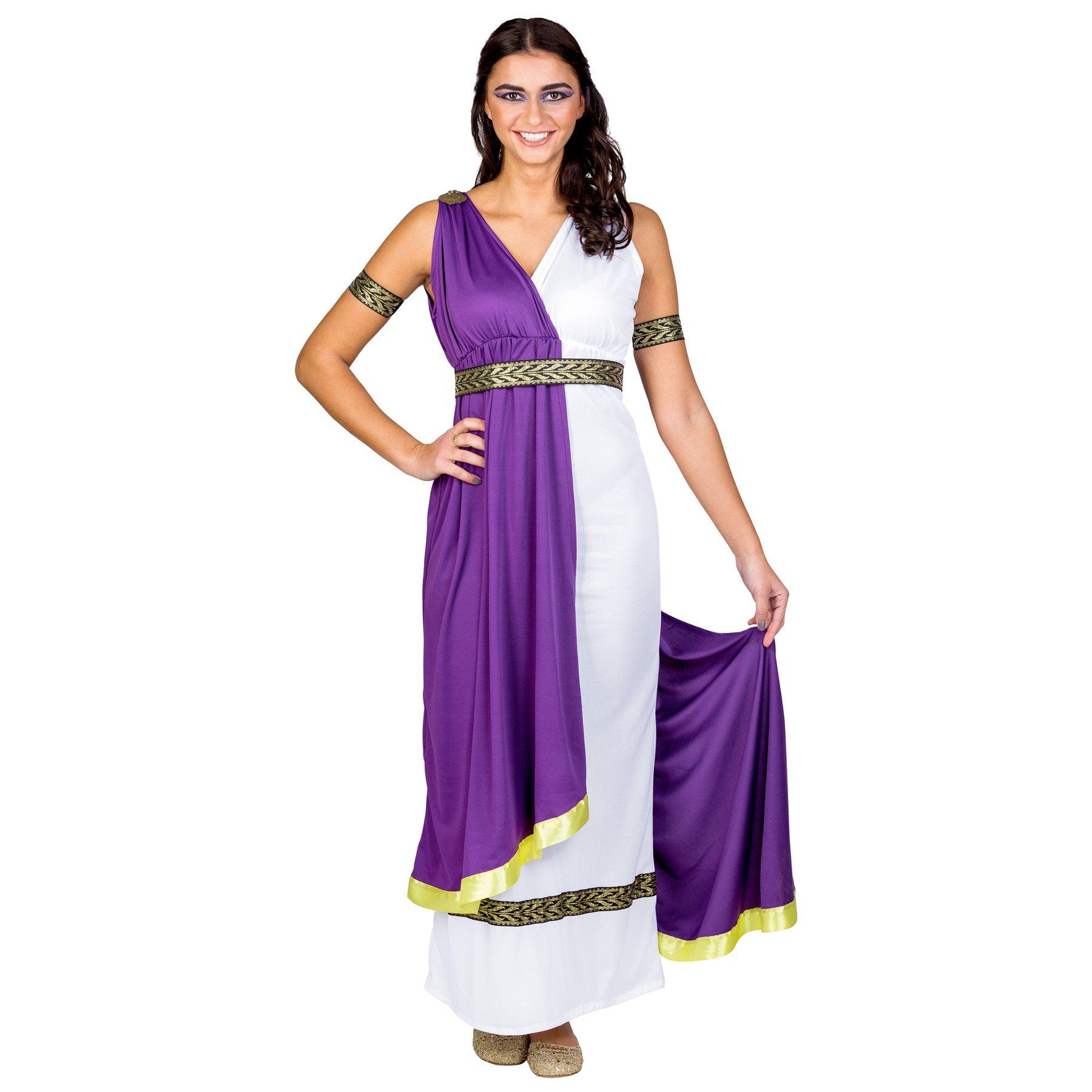 Tectake  Costume da donna - Dea dell’Olimpo Minerva 