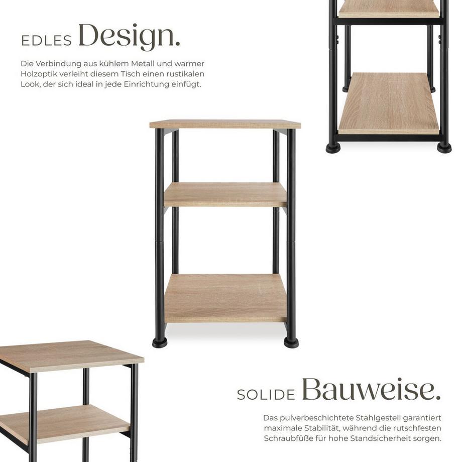 Tectake Tavolino Memphis Stile industriale  