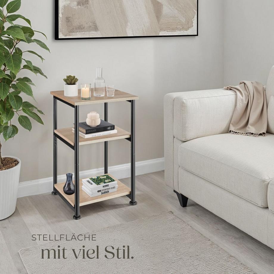 Tectake Tavolino Memphis Stile industriale  