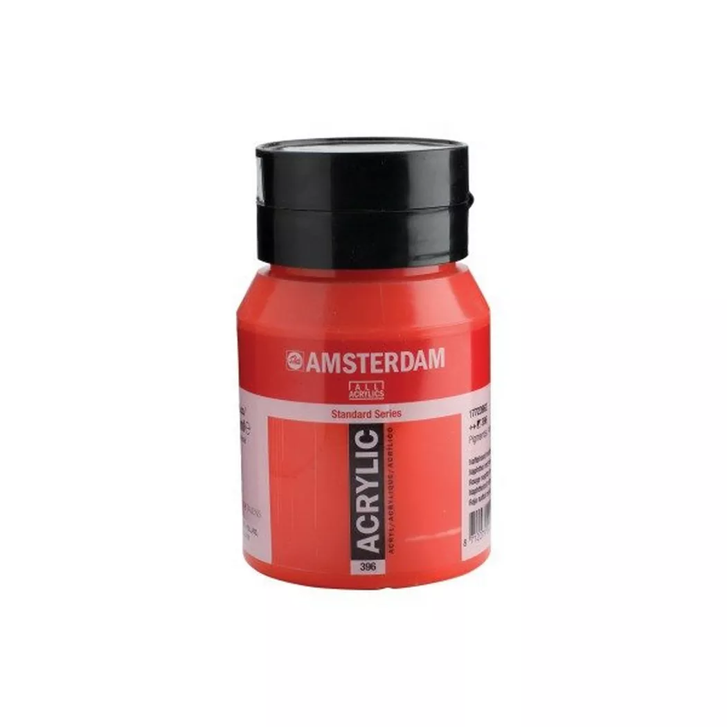 AMSTERDAM Peinture acrylique 500ml 17723962 rouge 396