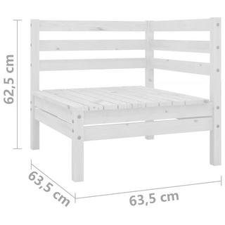 VidaXL Gartensofa kiefernholz  