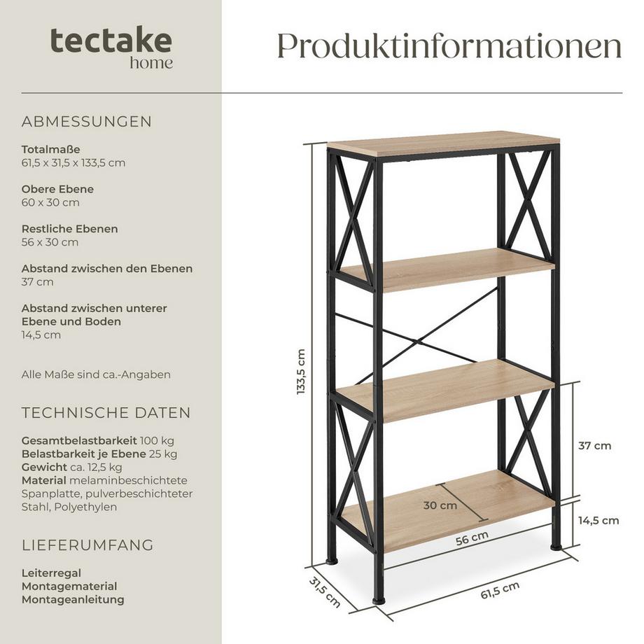 Tectake Etagère Barry  