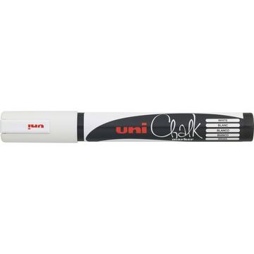 UNI-BALL Chalk Marker 1,8-2,5mm PWE-5M WHITE weiss