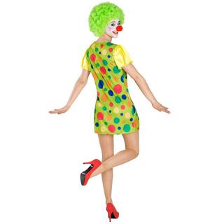 Tectake  Costume da donna - Clown Pazzerella 