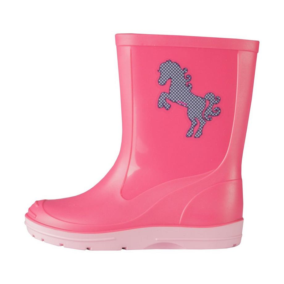 bottes d'équitation de pluie pvc fille