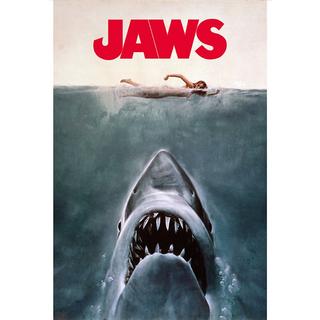 GB Eye Poster - Gerollt und mit Folie versehen - Jaws - Key Art  