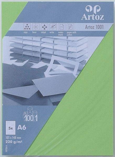 Image of ARTOZ Karten 1001 A6, 5 Blatt ARTOZ Karten 1001 A6, 5 Blatt