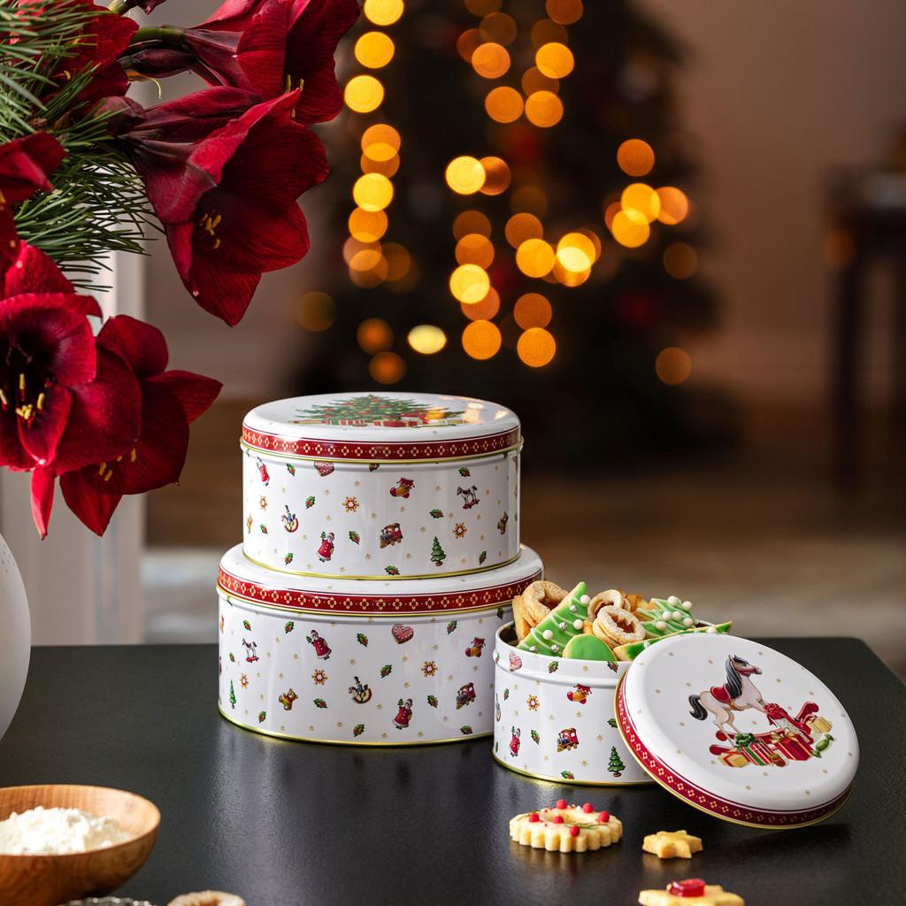 Villeroy&Boch Ensemble de boîtes à biscuits Winter Collage Accessoires  