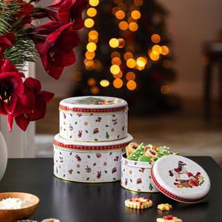 Villeroy&Boch Set di biscottiere Winter Collage Accessoires  