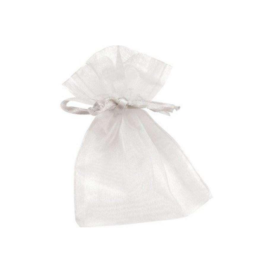 KNORR prandell  KNORR PRANDELL Organzasäckchen 10x8cm 6399410 weiss 