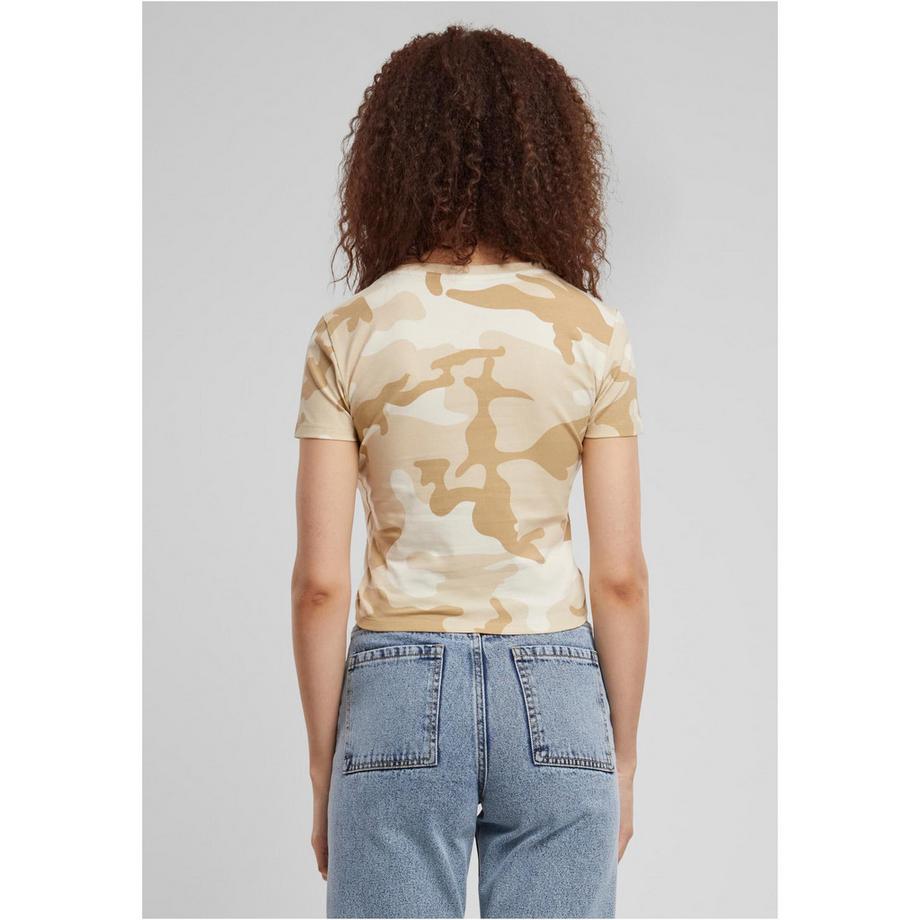 URBAN CLASSICS Camouflage Kurzarm T-Shirt  