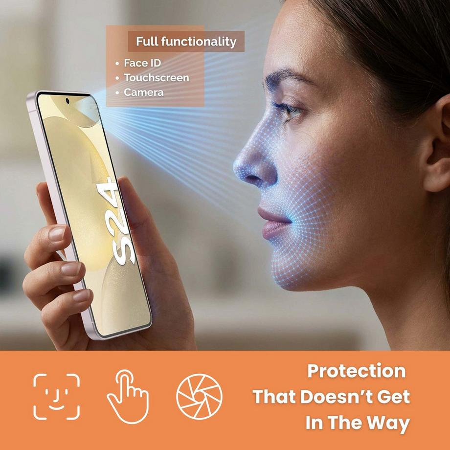 Cadorabo  Samsung Galaxy S24 Verre trempé film de protection d’écran 