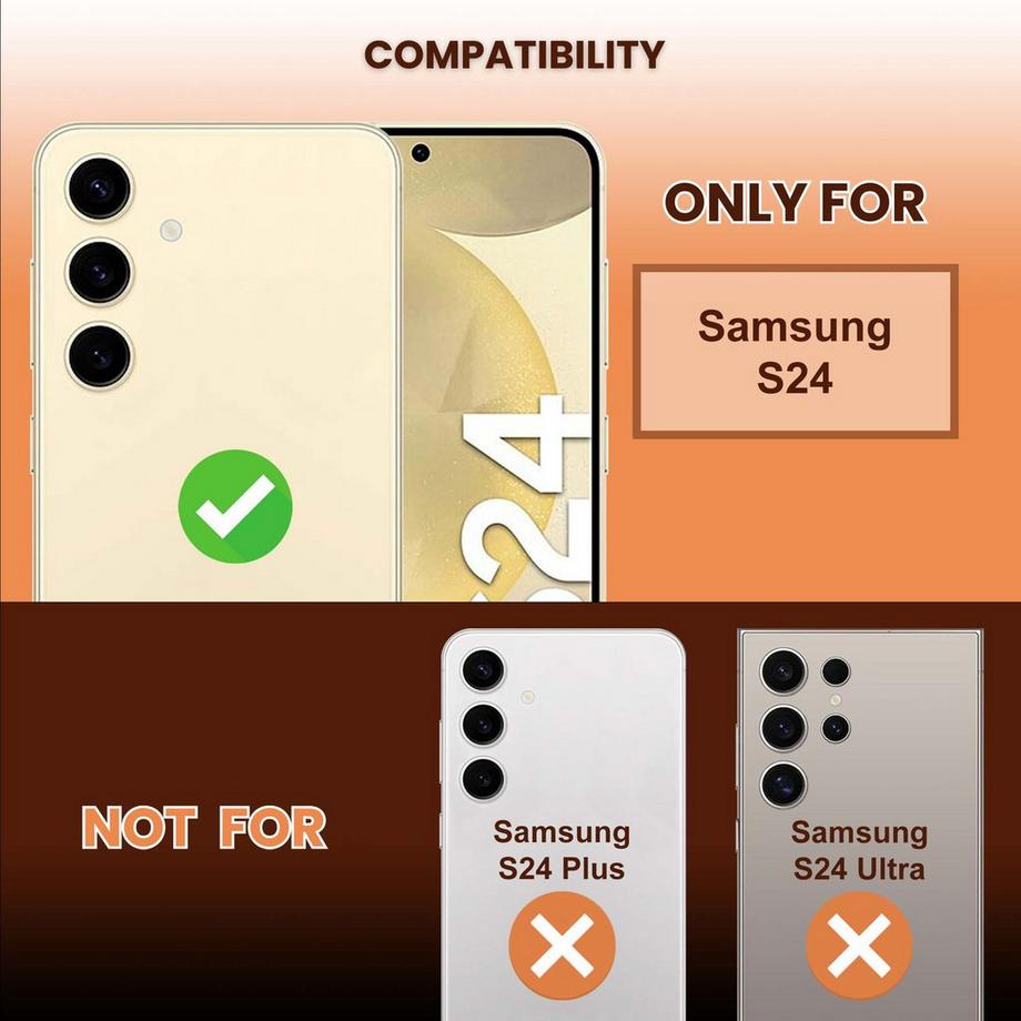 Cadorabo  Samsung Galaxy S24 Verre trempé film de protection d’écran 