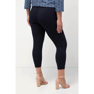 Ulla Popken  7/8-Leggings, elastischer Bund marine 