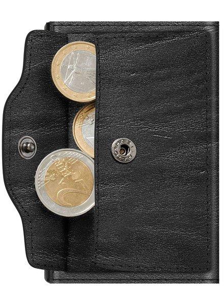 Tru Virtu CLICK & SLIDE Coin Pocket Wallet Caramba Giallo  
