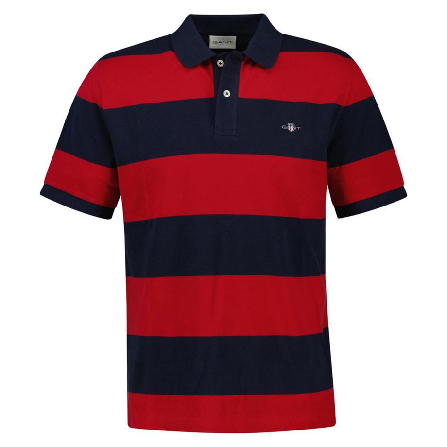 Poloshirt  Bequem sitzend-BLOCK STRIPE POLO