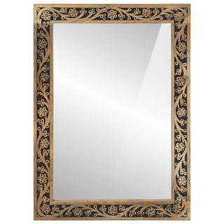 VidaXL Miroir de salle de bain bois  