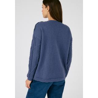 Damart  Zopfmusterpullover mit Knöpfen, Thermolactyl. 