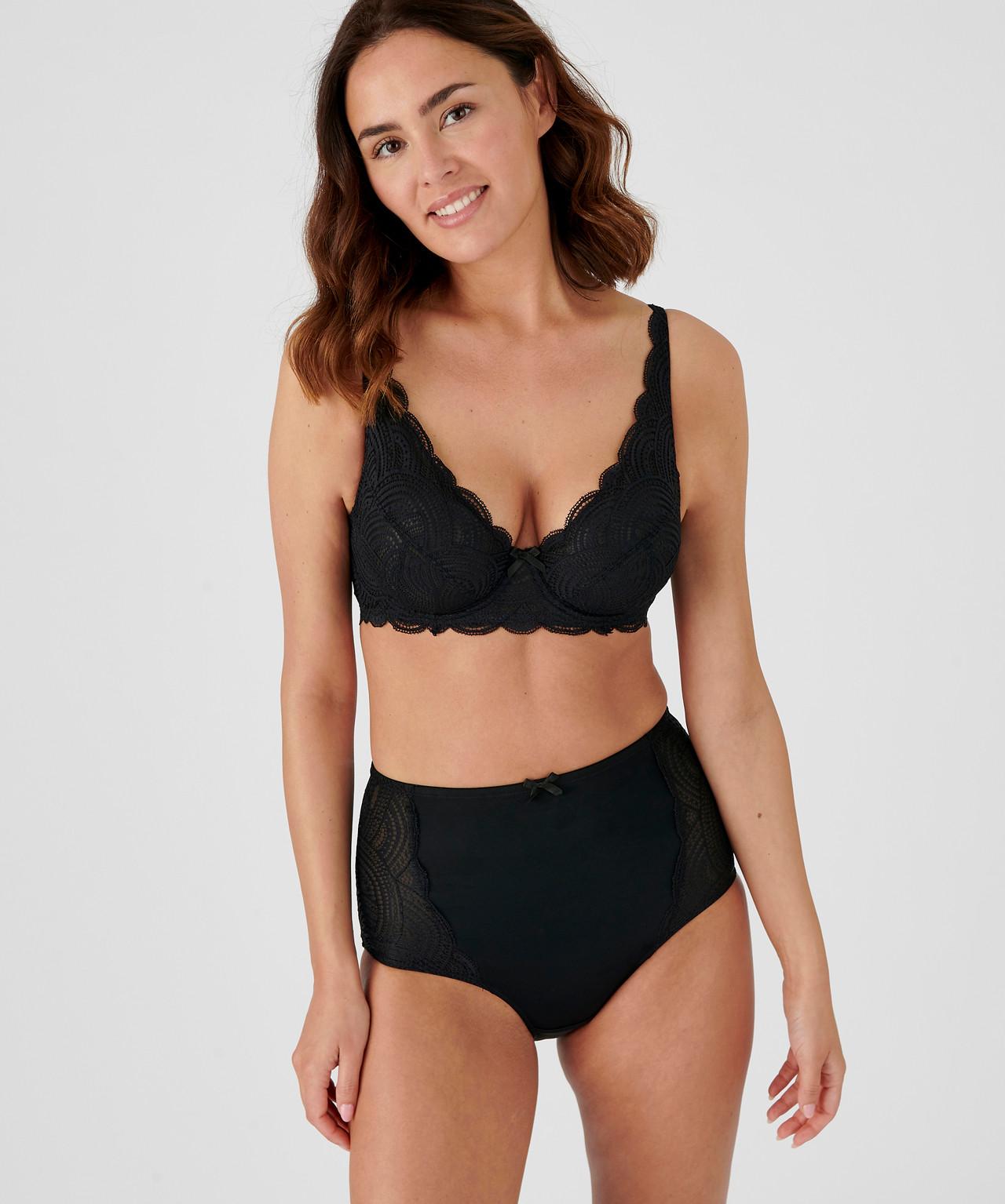 Image of Neckholder-bh Mit Bügel. Damen Schwarz B/70